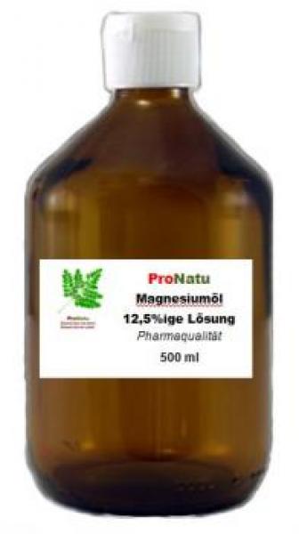 ProNatu Magnesium chlorure d'huile, 12,5% solution - qualite pharmaceutique